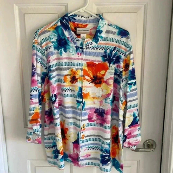 NWOT Alfred Dunner Women’s 3X Lightweight Jacket - Picture 1 of 5